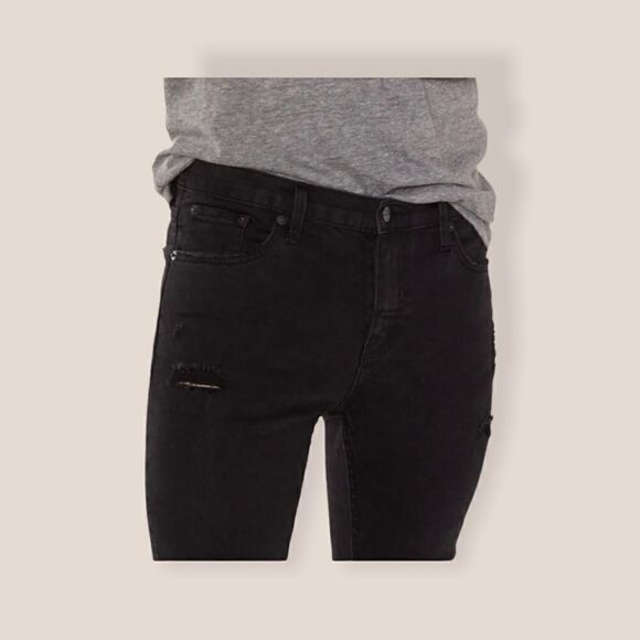 The People Vs. 1990 Destroyed Jeans Black Sz 32 NWT - Picture 4 of 11